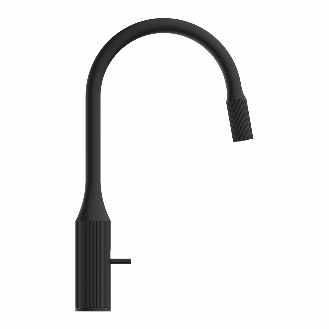 Wasserwerk Grace, black matt, high pressure