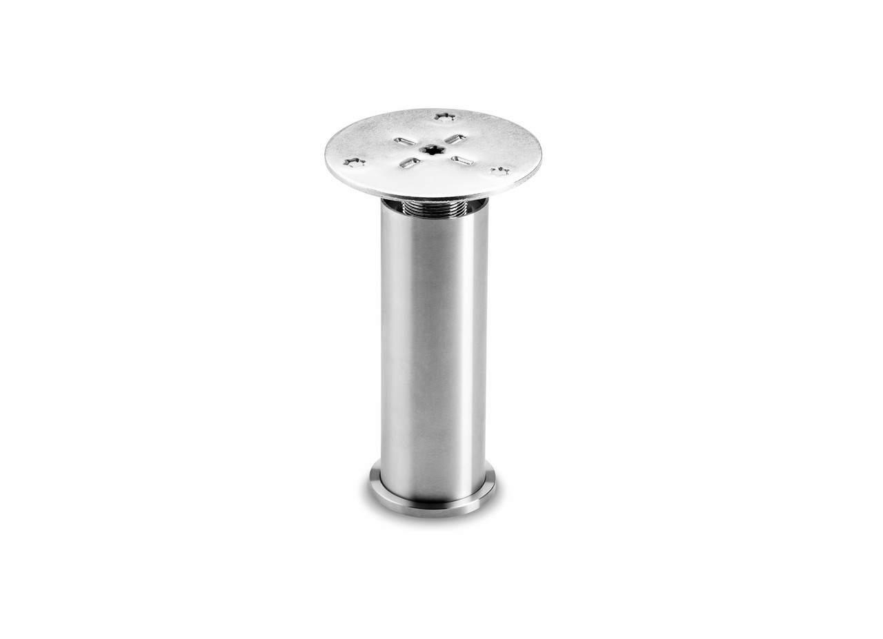 Cippo, acier inox, H 145 mm