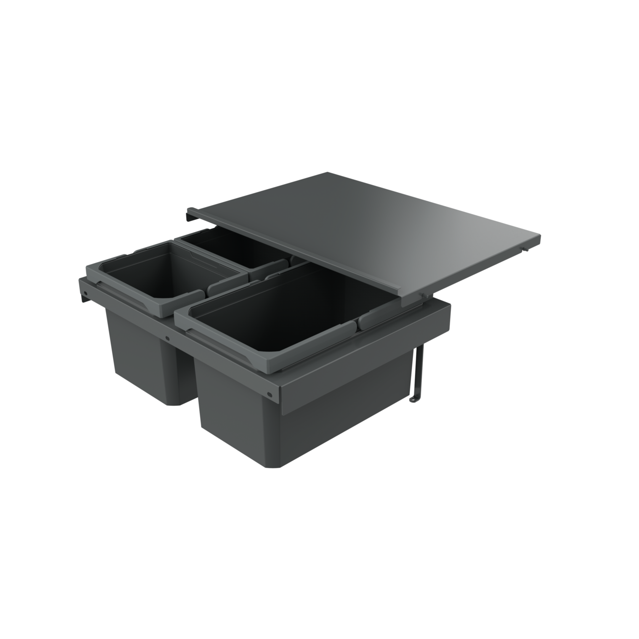 Cox Stand-UP® 250 S/600-3, without bio lid, anthracite, H 250 mm