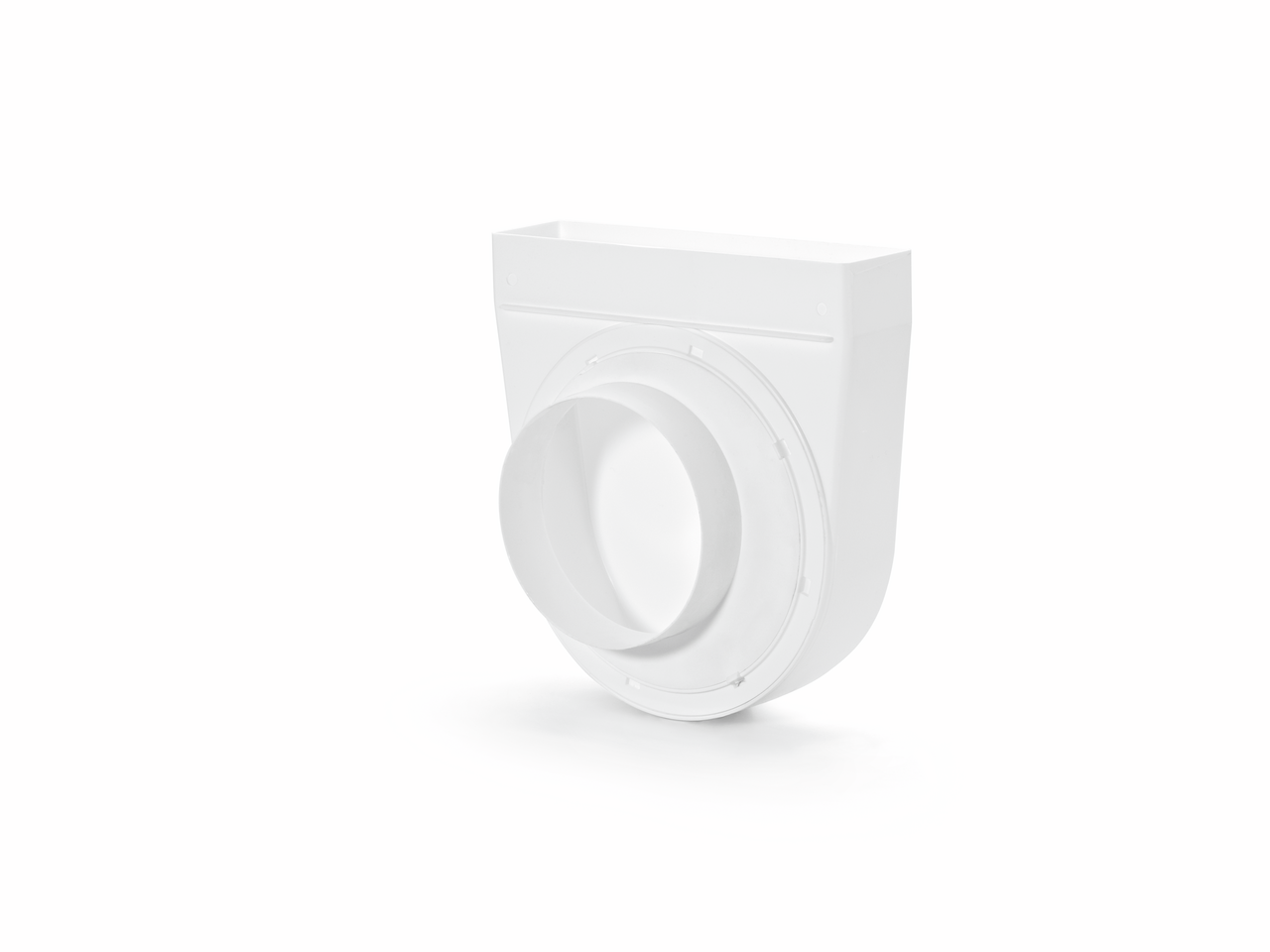 T-UR-EX 125 deflector 90°, eccentric, white