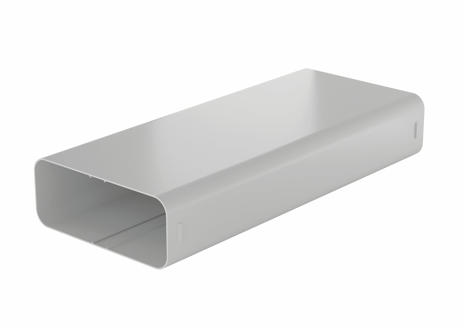 PRIME flow P-VRO 150 vlakke buis, lichtgrijs