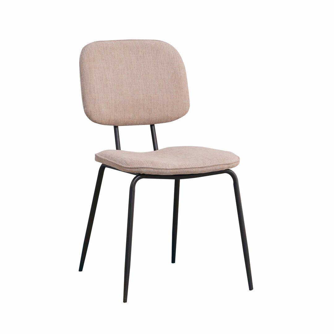Aiden 1R, Gestell schwarz, Bezug taupe (01)