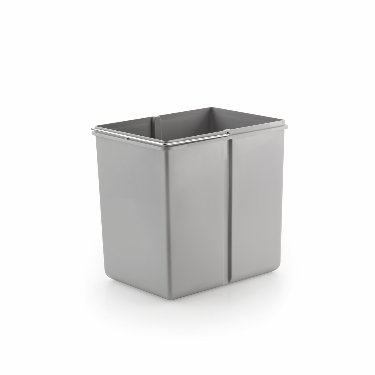 WESCO® Replacement container, aluminium grey, 16 liters