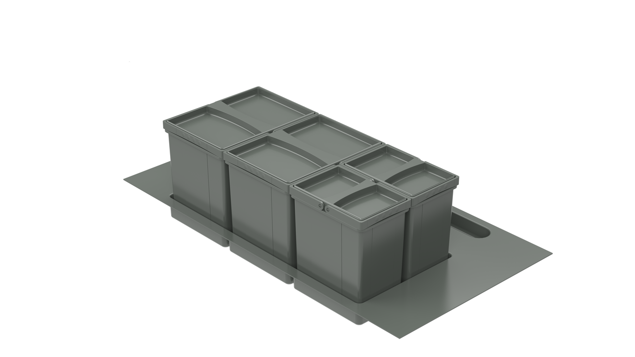 WESCO® Pullboy Versa® 265 S/1000-4, anthracite, H 265 mm