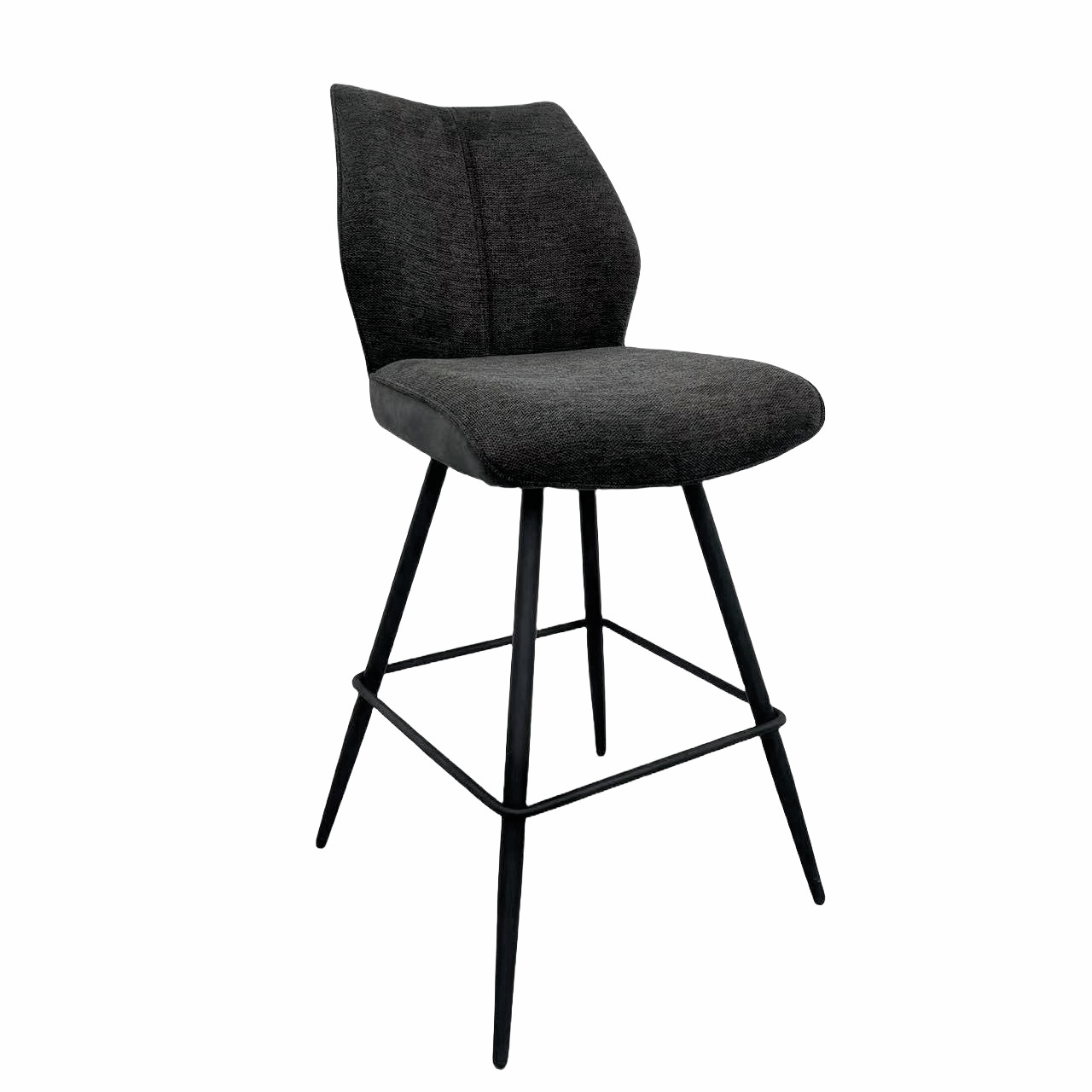 Stella 2S, frame black matt, rotatable, cover dark grey