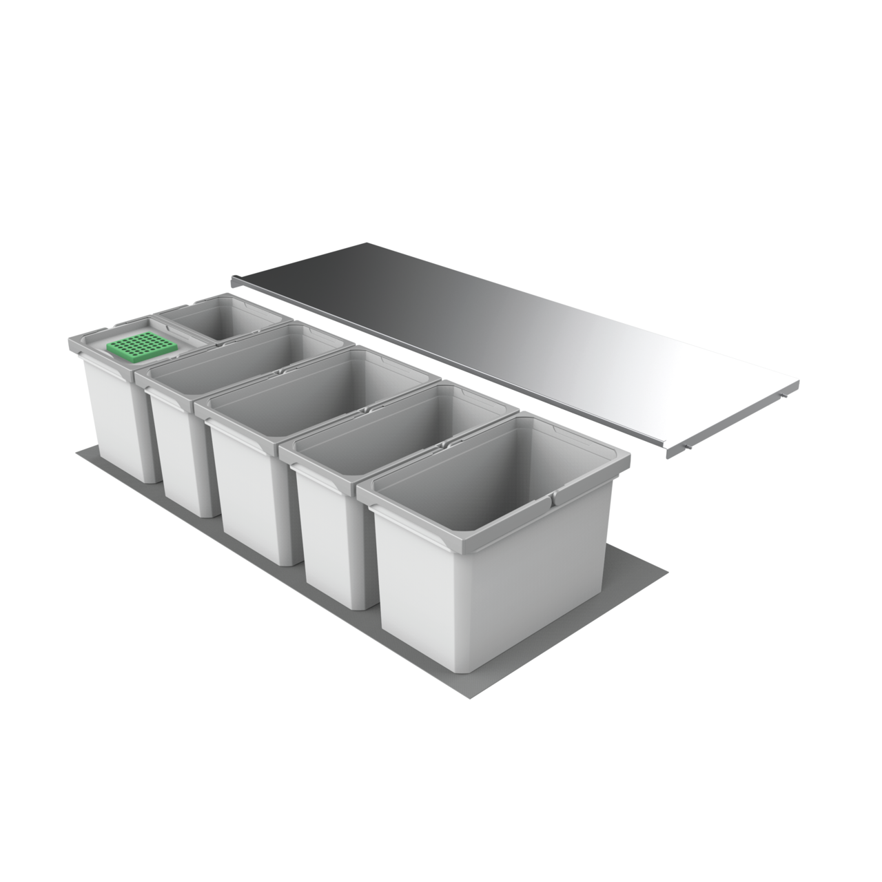 Cox® Box 275 S/1200-6 Bio, gris clair
