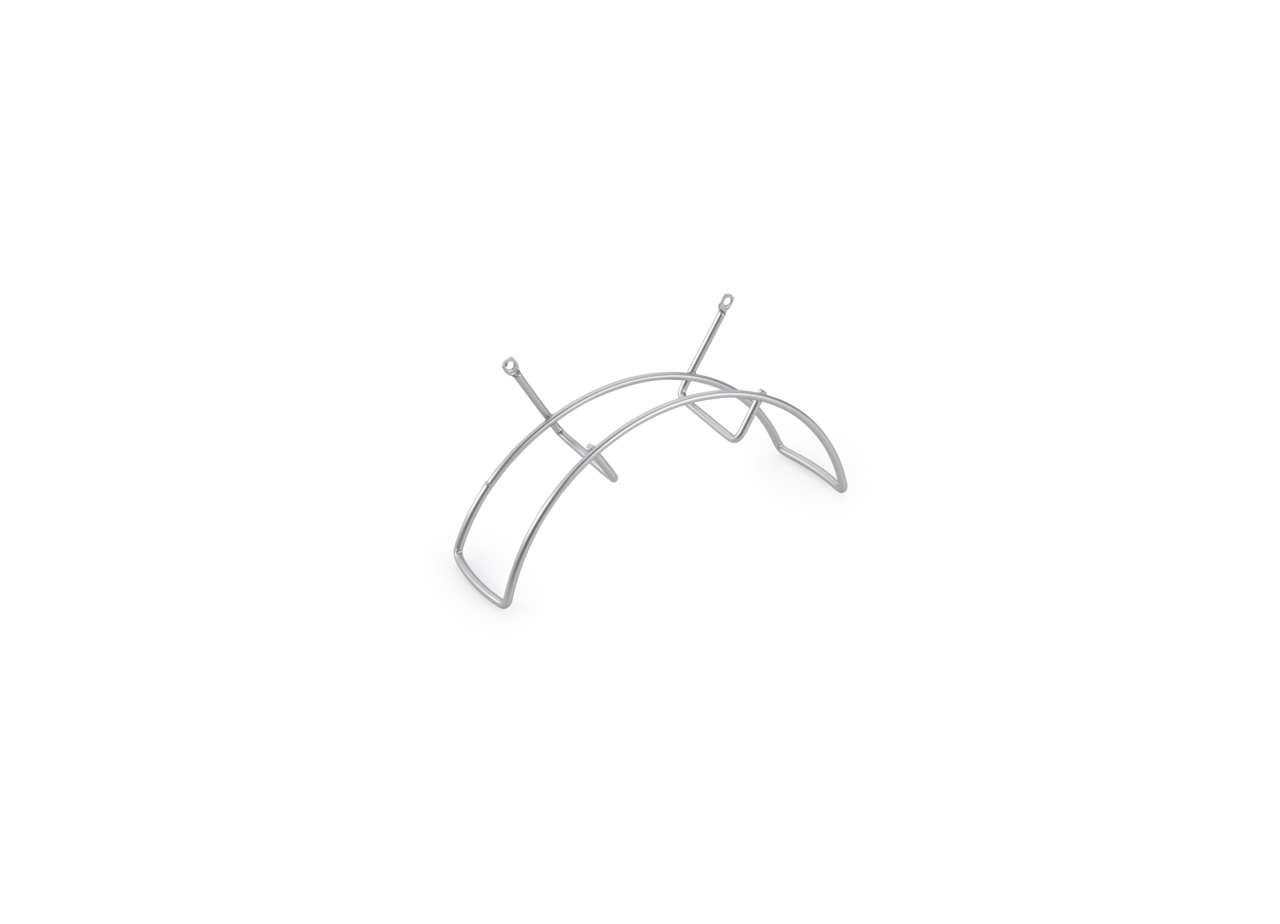 Slanghouder, zilver