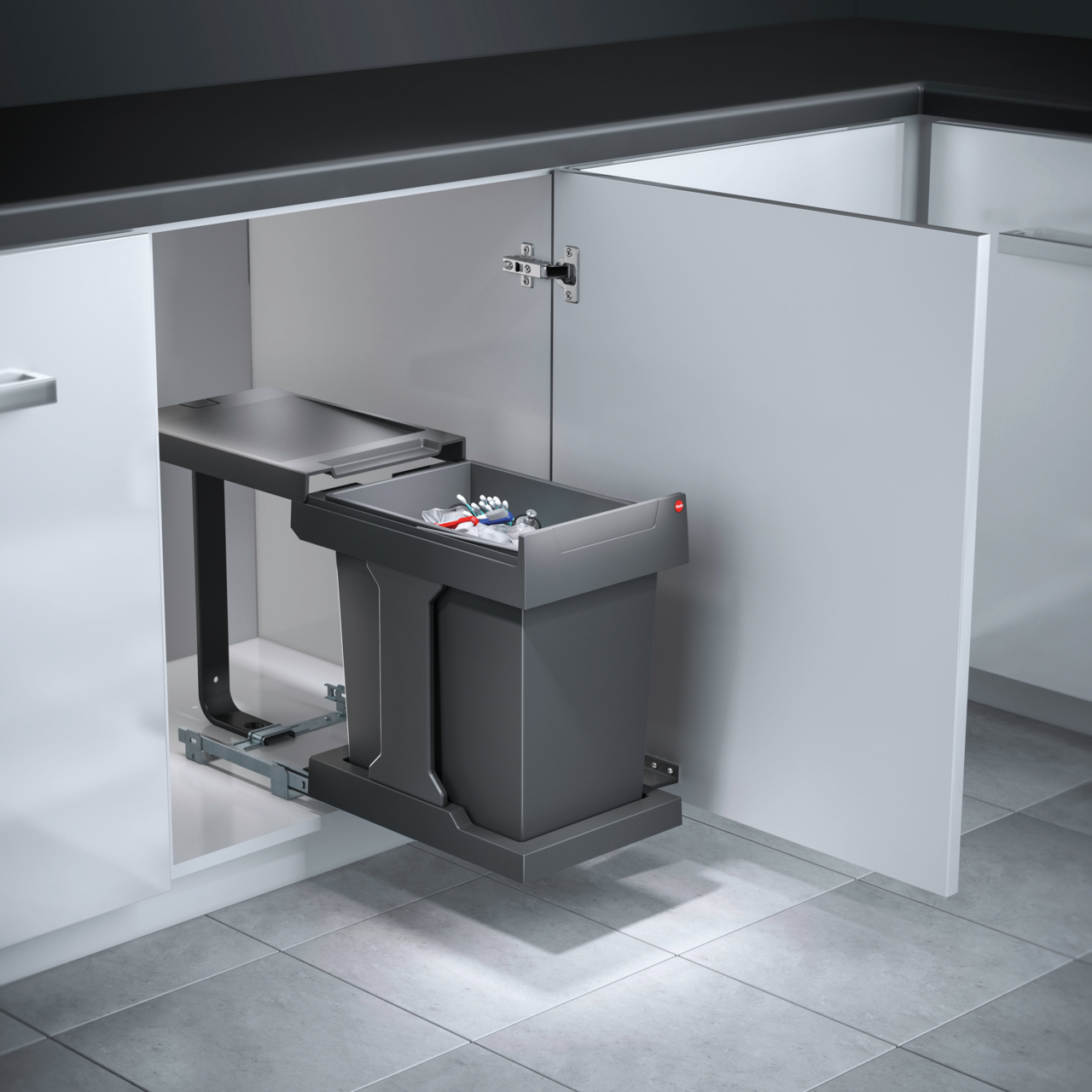 Solo 3636, graphite grey