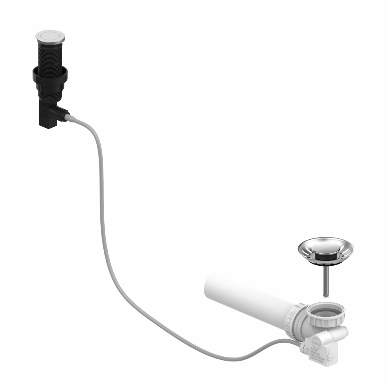  Robinetterie á excentrique á bouton, pour Corno Piu PFU 2–11