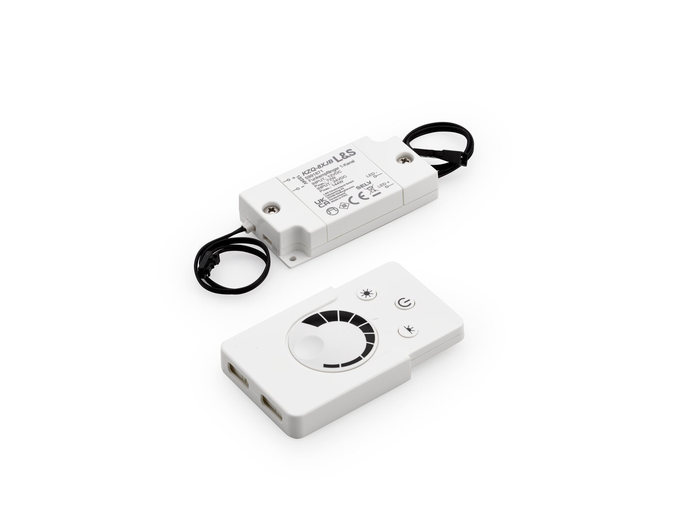 LED Fernbedienungsset, weiß