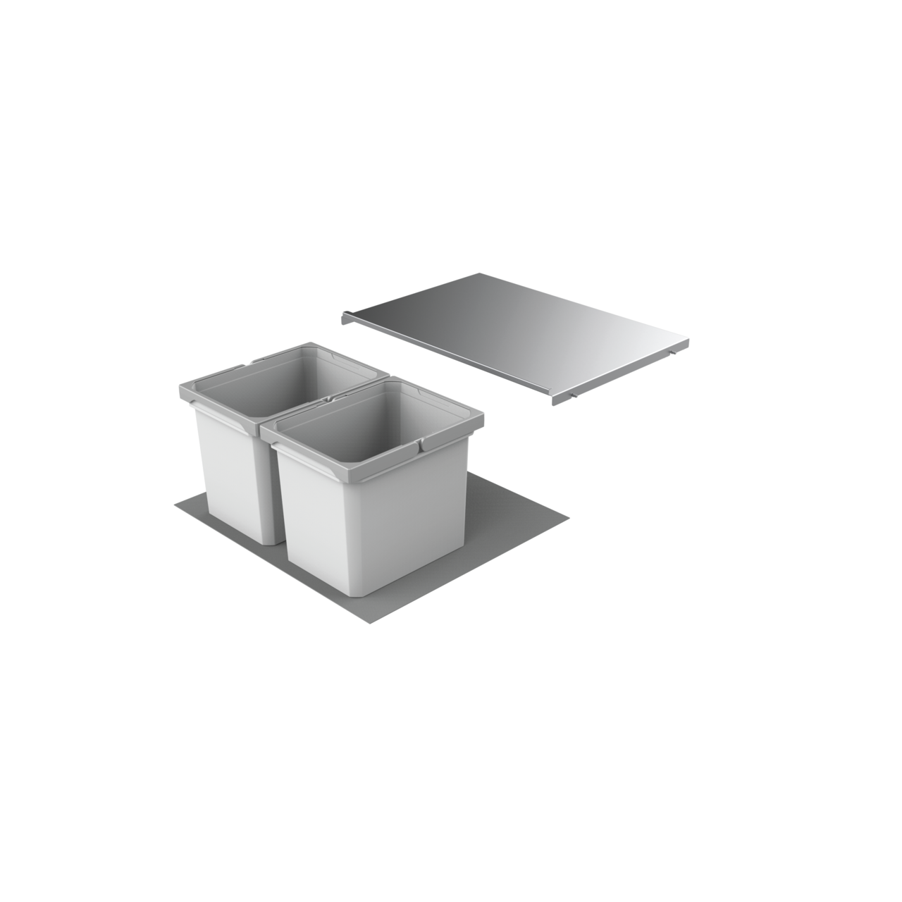 Cox® Box 275 K/600-2, without bio lid, light grey