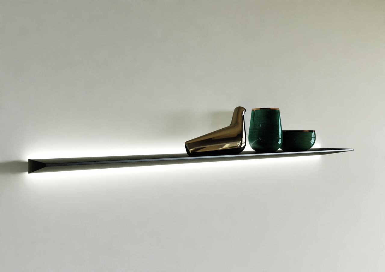 transFORM tablette murale, 600 x 66 x 180 mm (H x L x P)