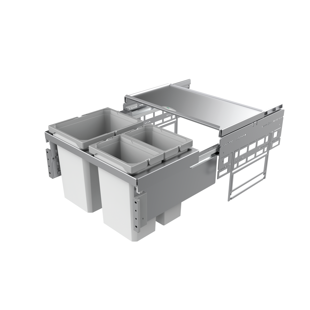 Cox® Base 360 K/600-3, zonder biologisch deksel, lichtgrijs, H 360 mm