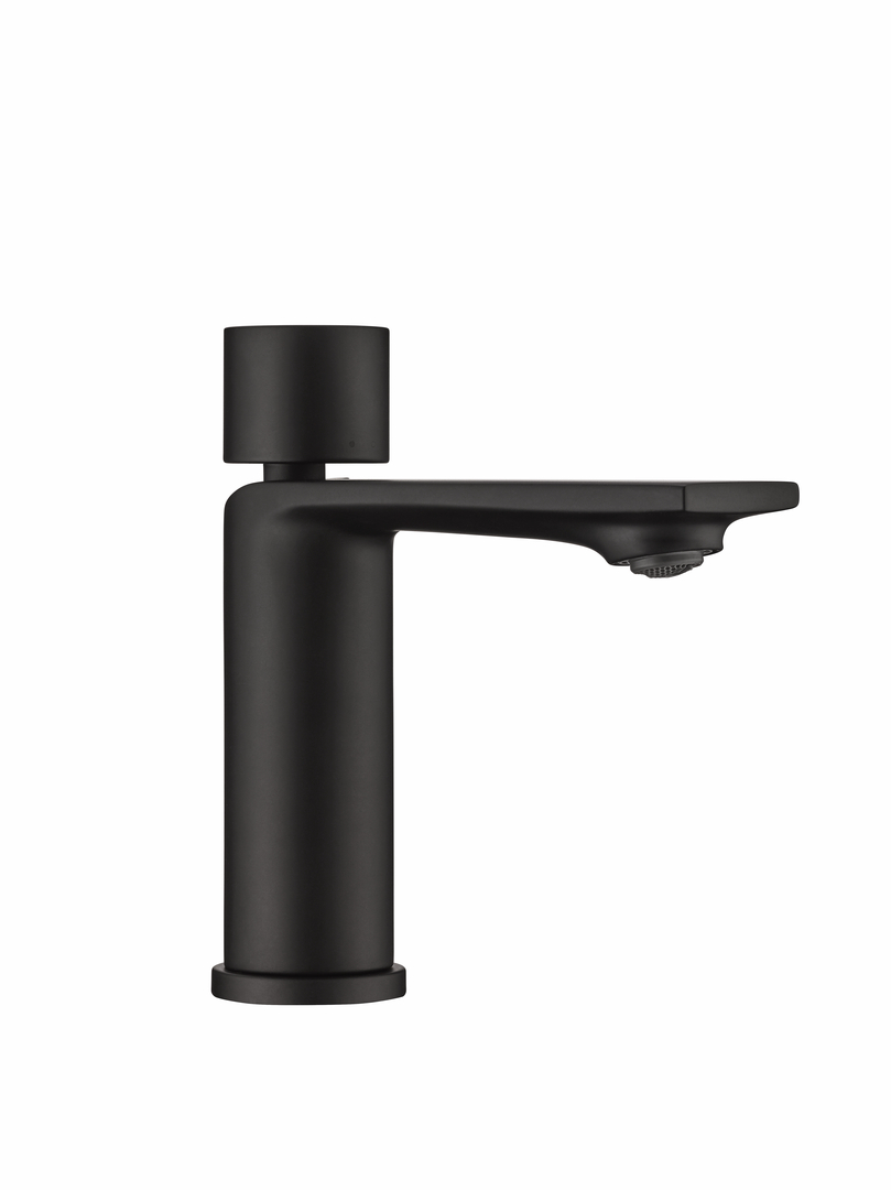 LINEA Glam Leva Bad, zwart mat, hoogdruk