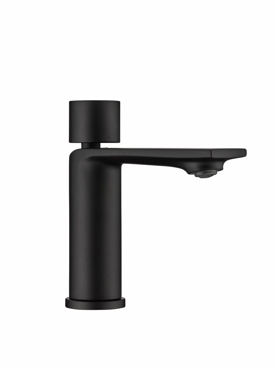 LINEA Glam Leva Bad, zwart mat, hoogdruk