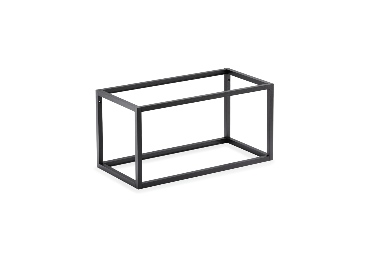Cubo Komplettsets, 900 x 300 mm, schwarz matt