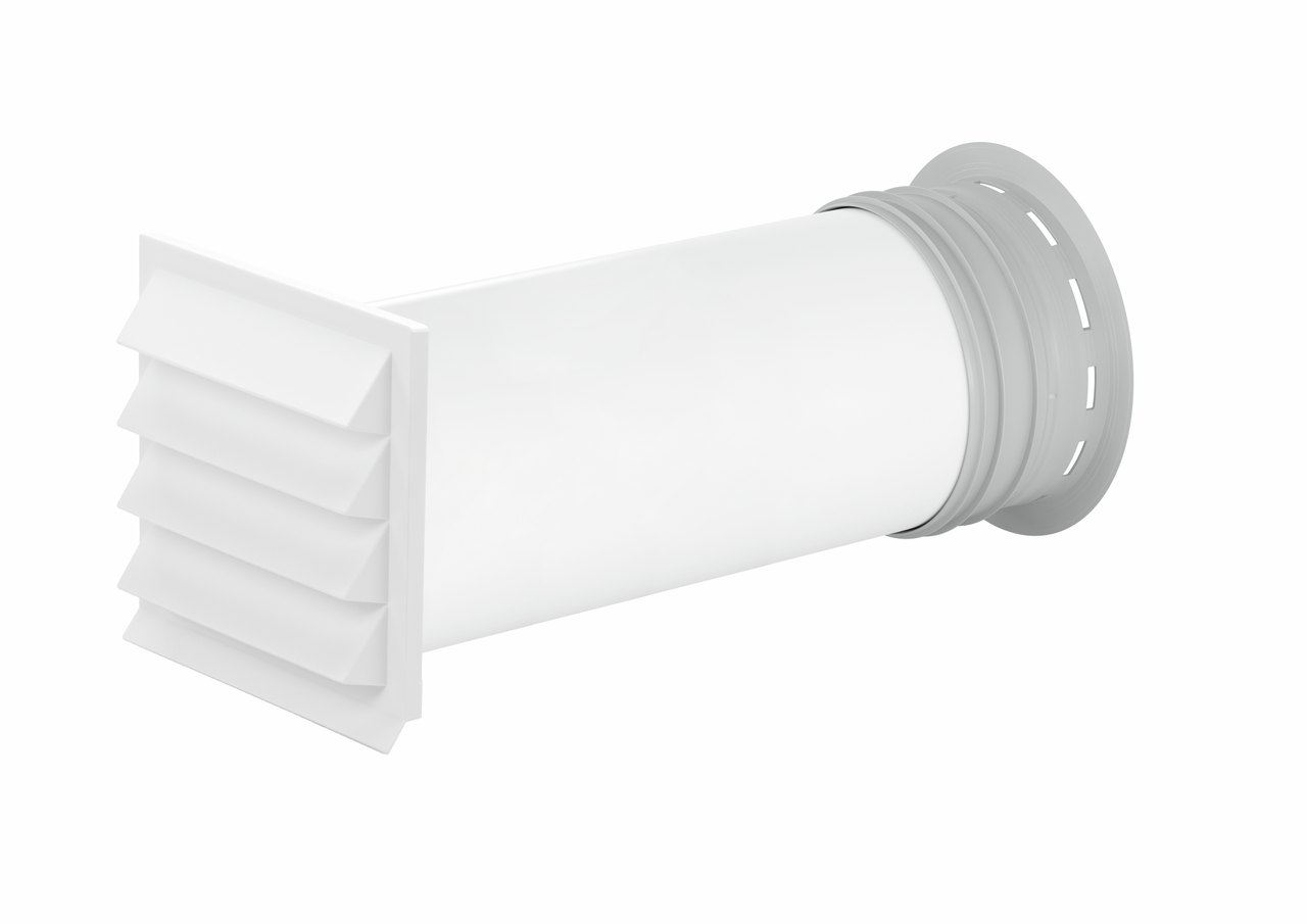 PRIME flow P-K-Klima-R 150 muurdoorvoerunit, wit