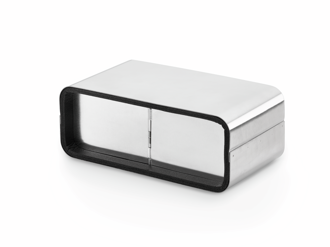  Backflow trap angular, stainless steel