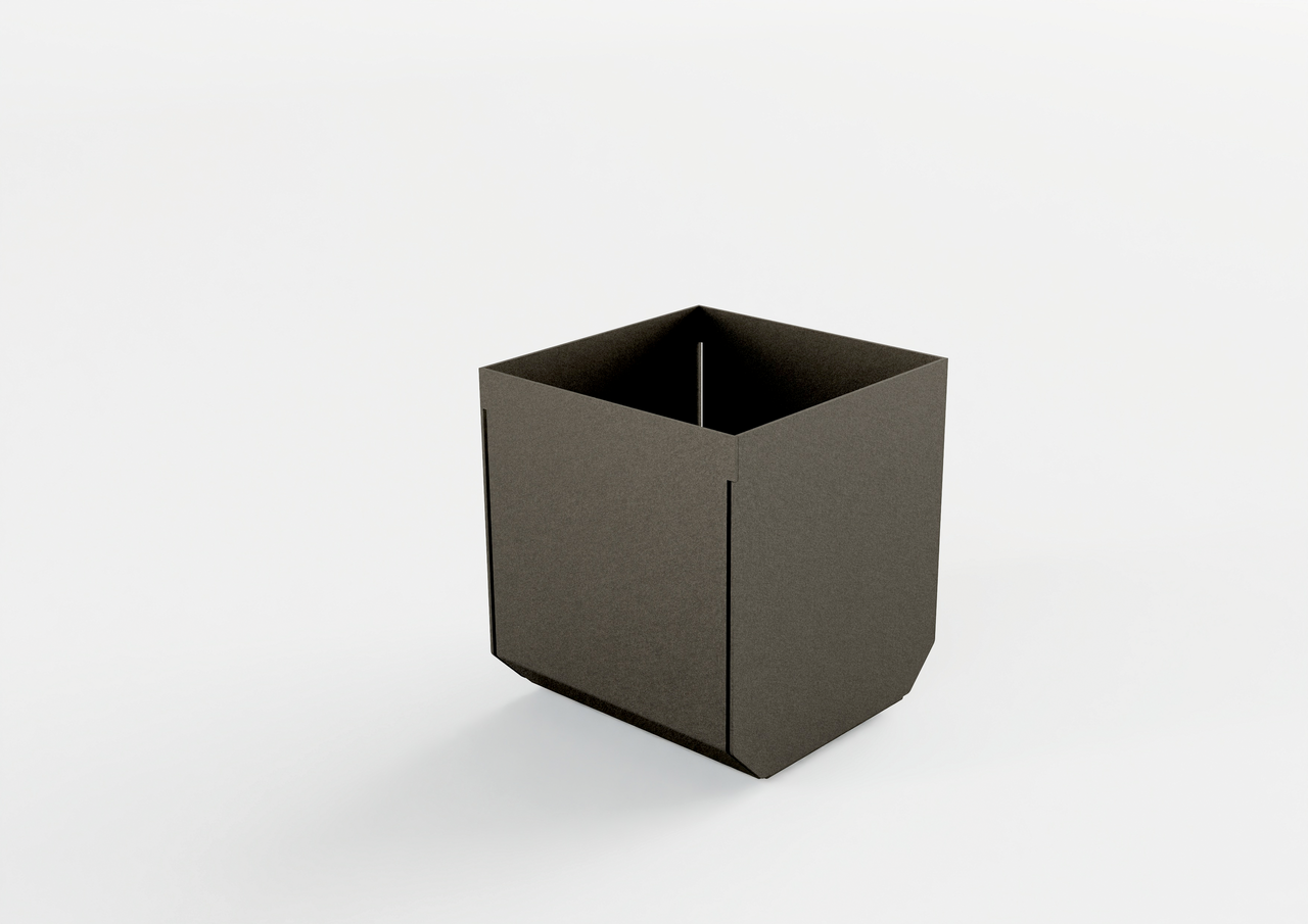 Herb pot, 125 x 120 x 120 mm (H x W x D)