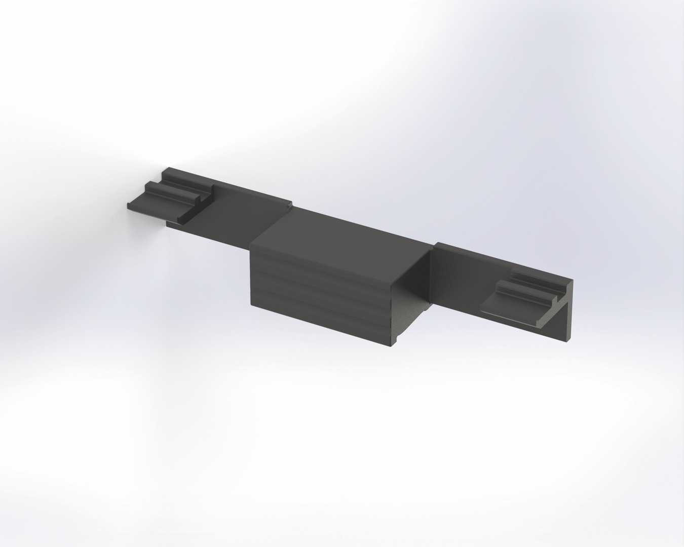  Connecting element, black matt