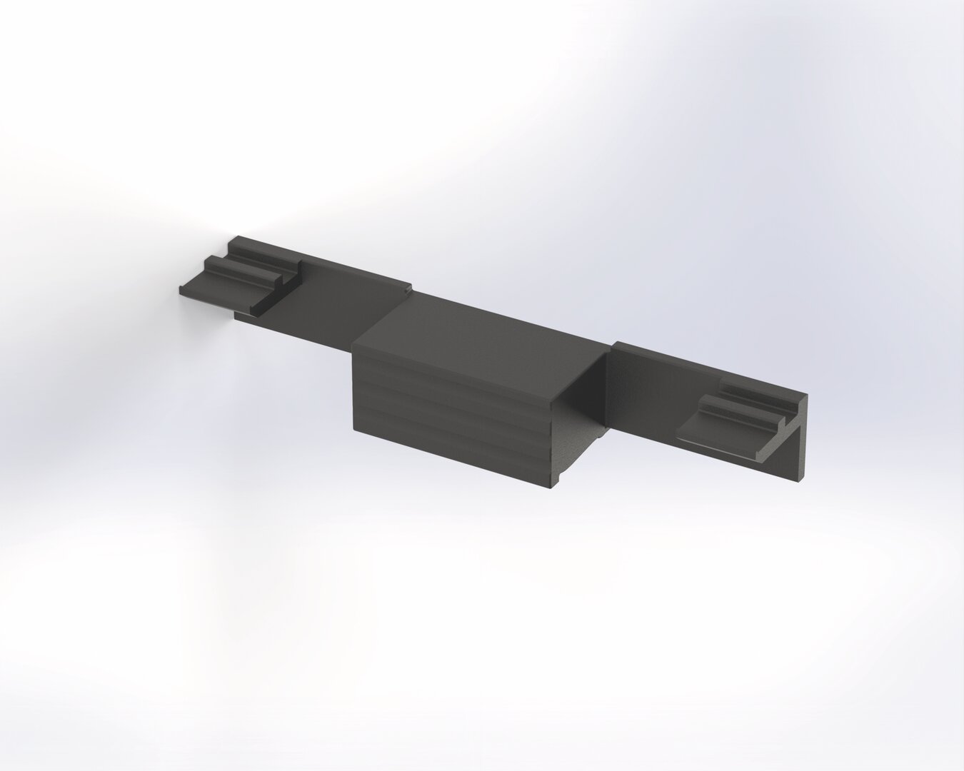  Connecting element, black matt