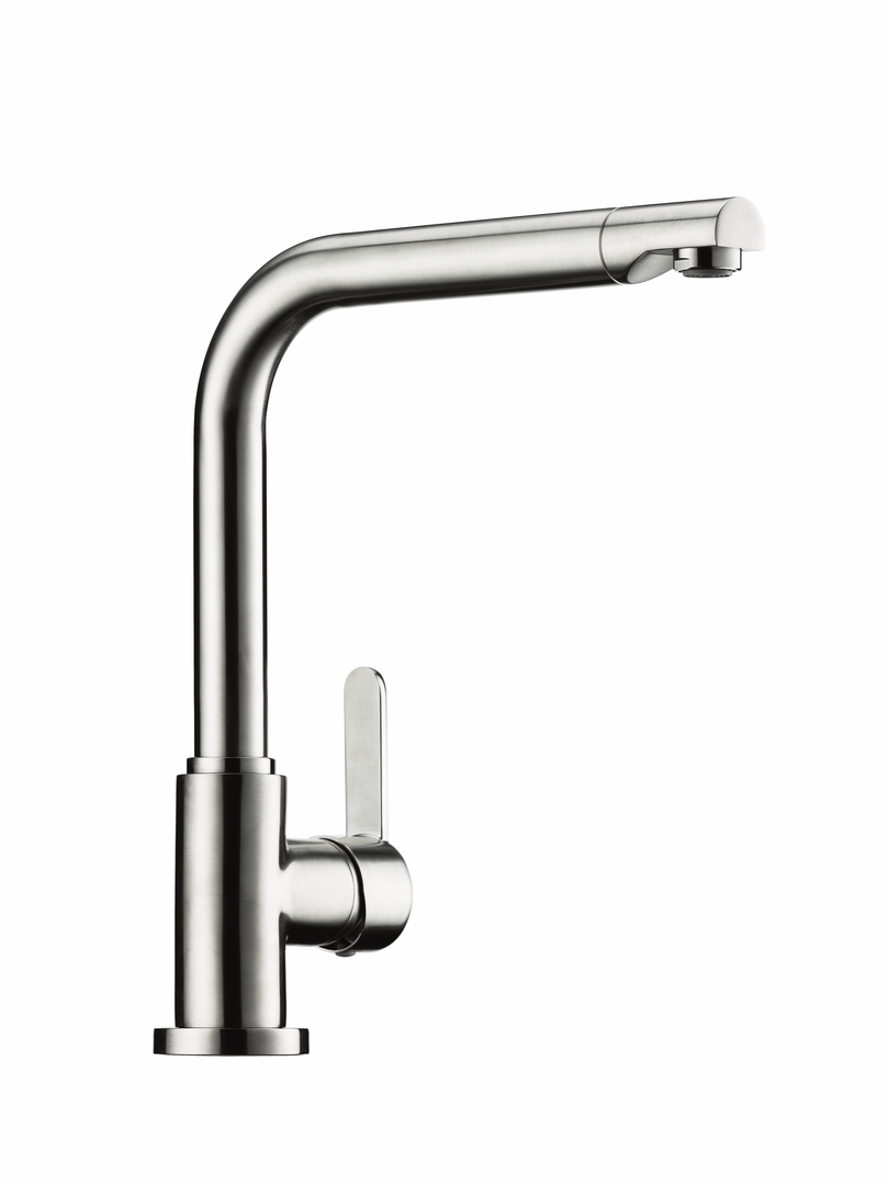 Wasserwerk Portare 1, edelstahlfarbig, Hochdruck