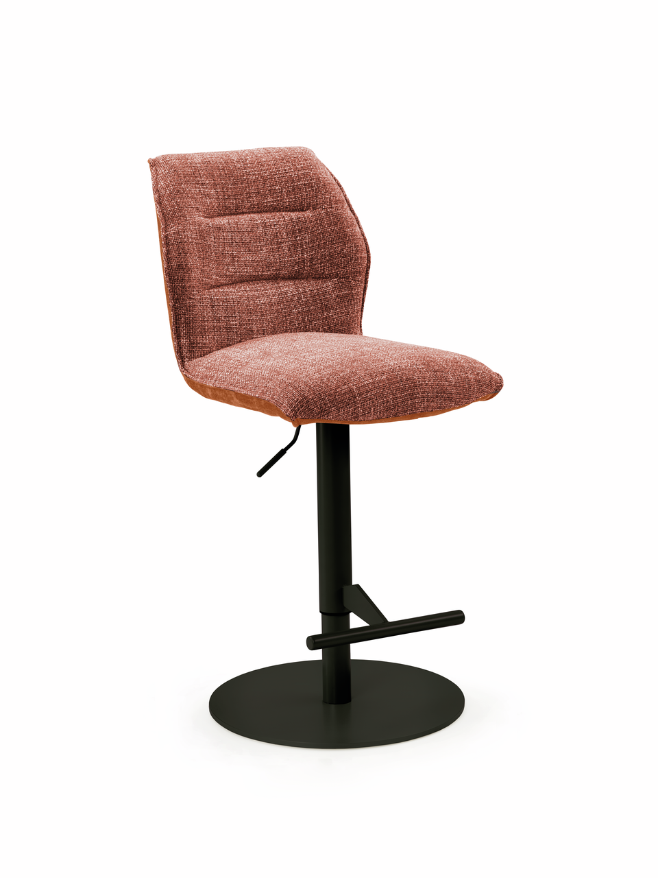 Livaro C, frame black matt, round, cover red brown Livaro C, frame black matt, round, cover red brown
