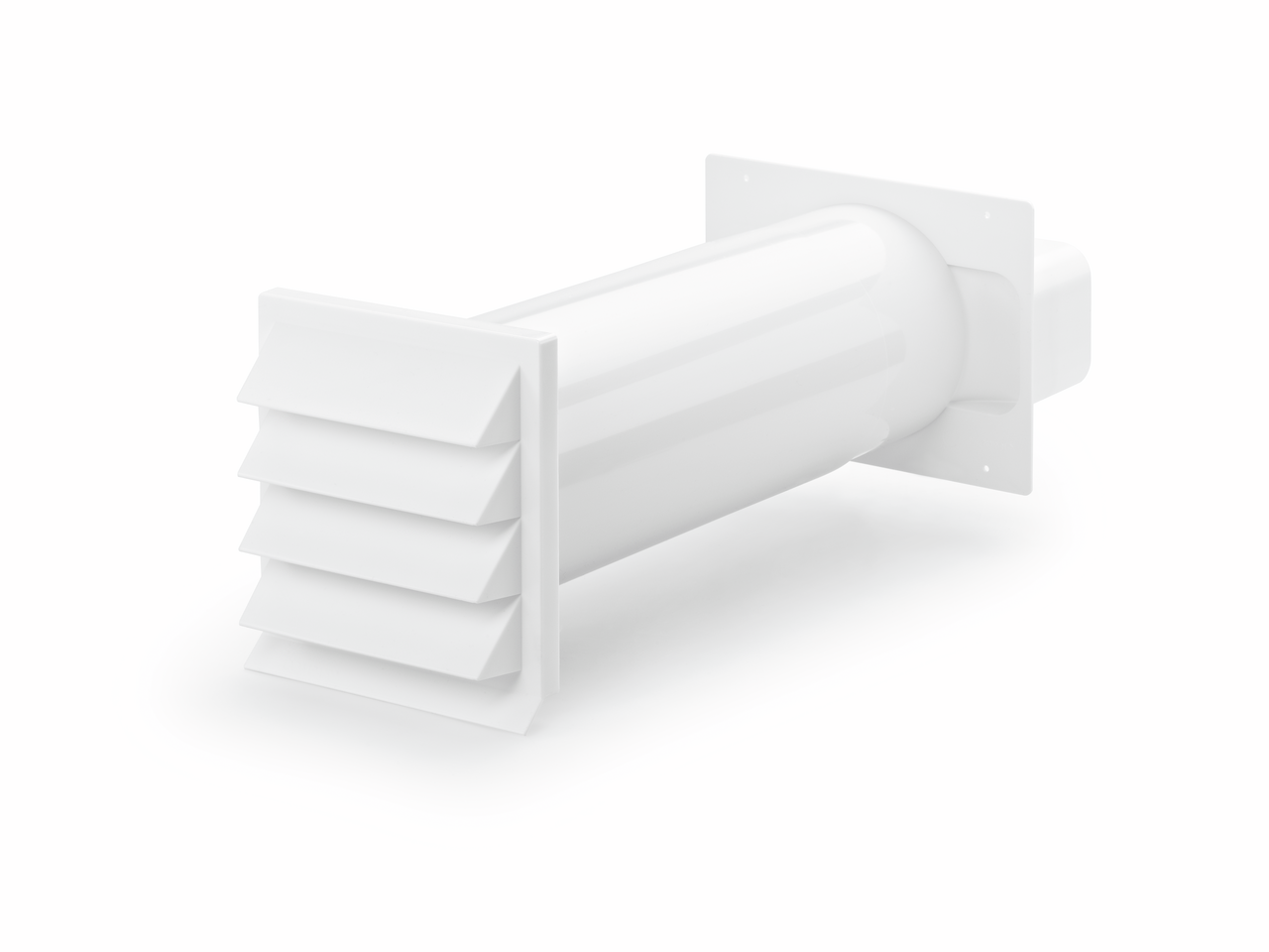 K-Klima-R flow 150 Mauerkasten, weiß