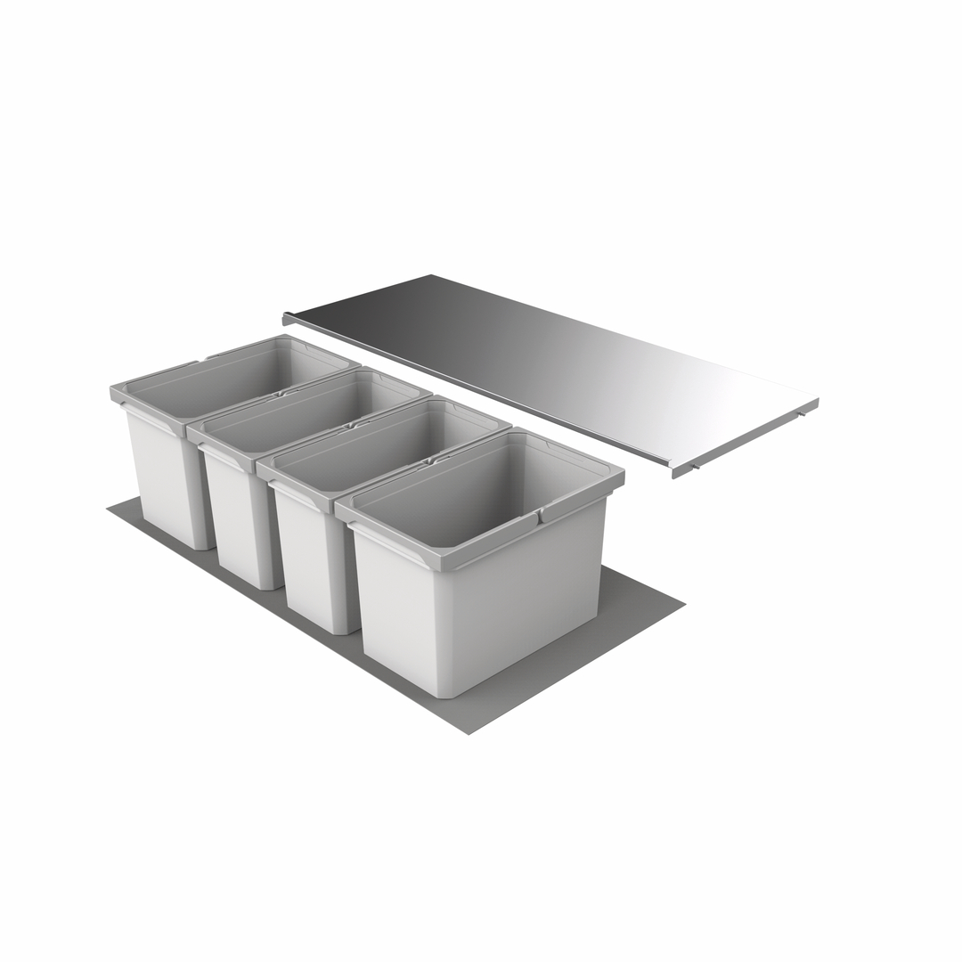  Cox® Box 275 S/1000-4, lichtgrijs