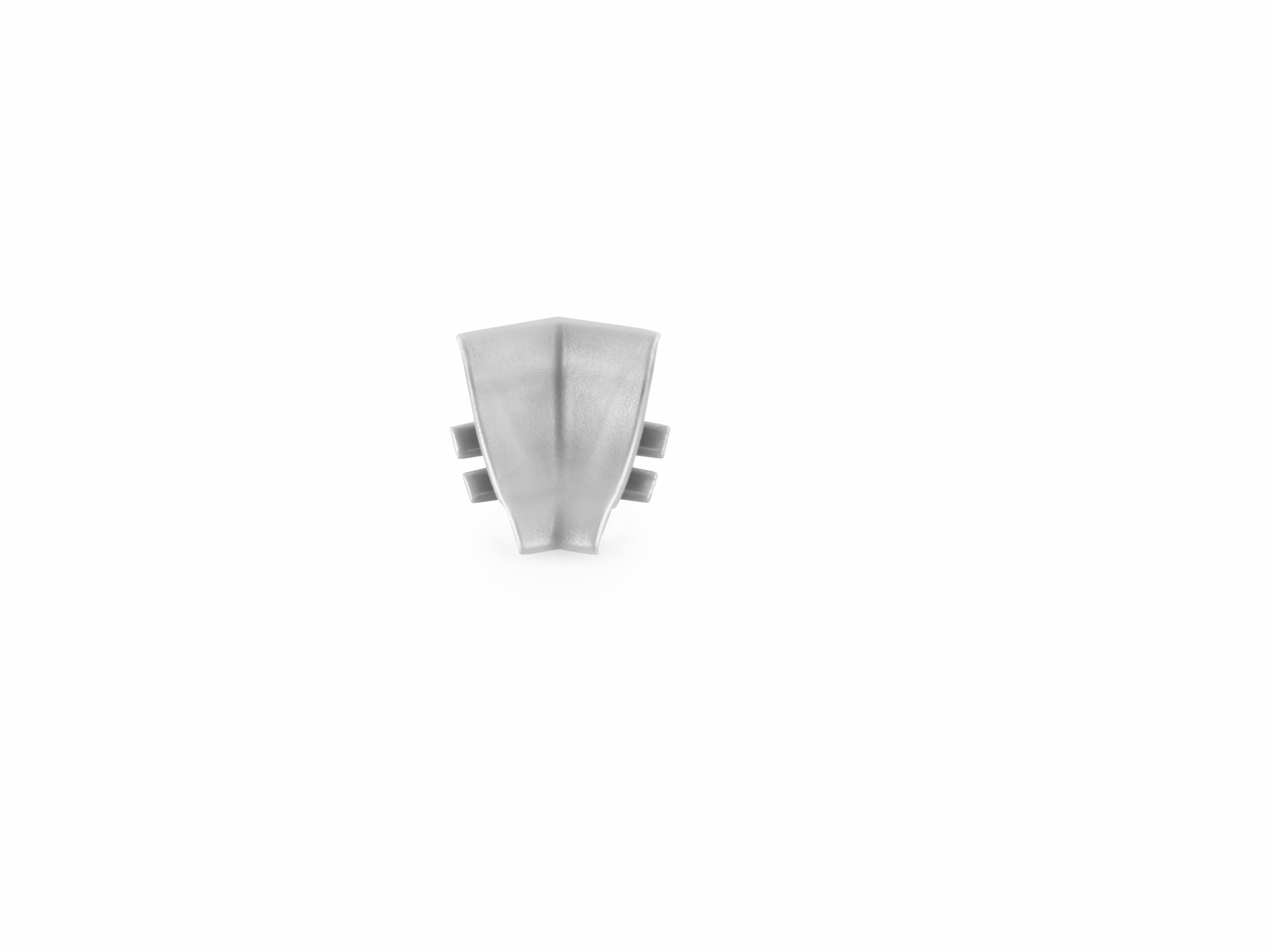 Coins intérieurs 135° Slim Line Plus, couleur acier inox