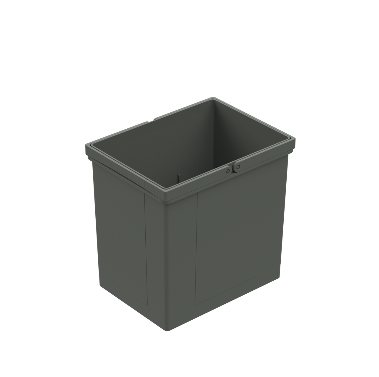 WESCO® Doppelbügel-Eimer, anthrazit, 17 l