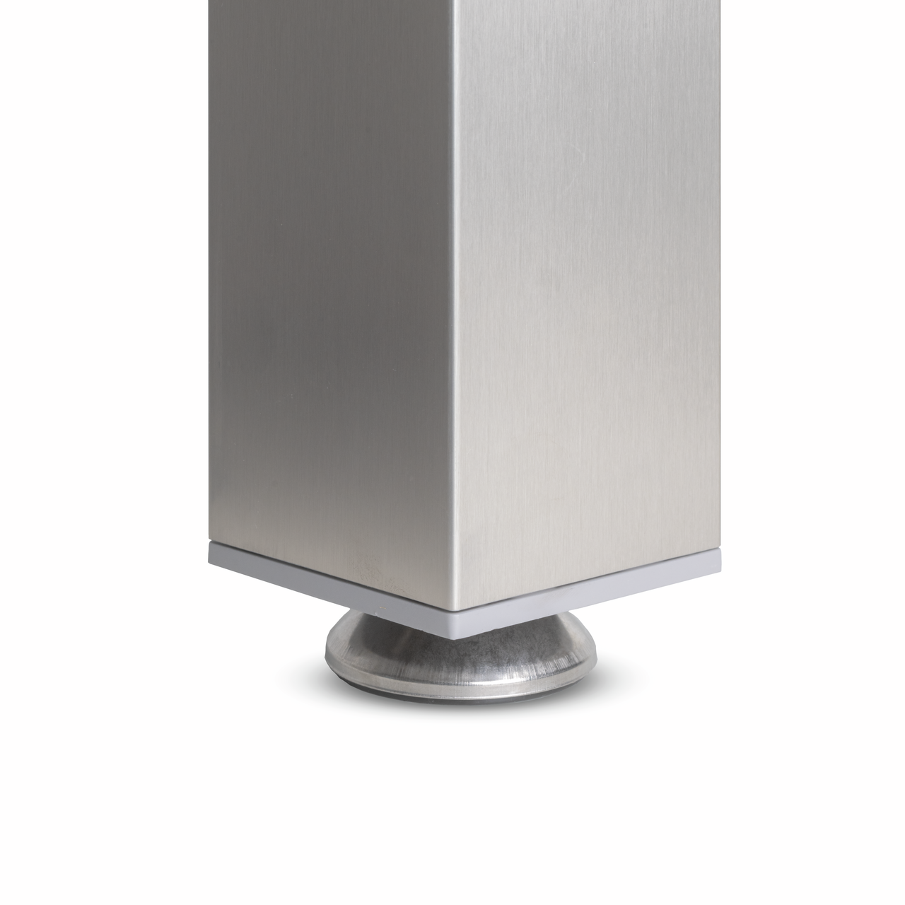 Height adjuster 80, with stainless steel cap