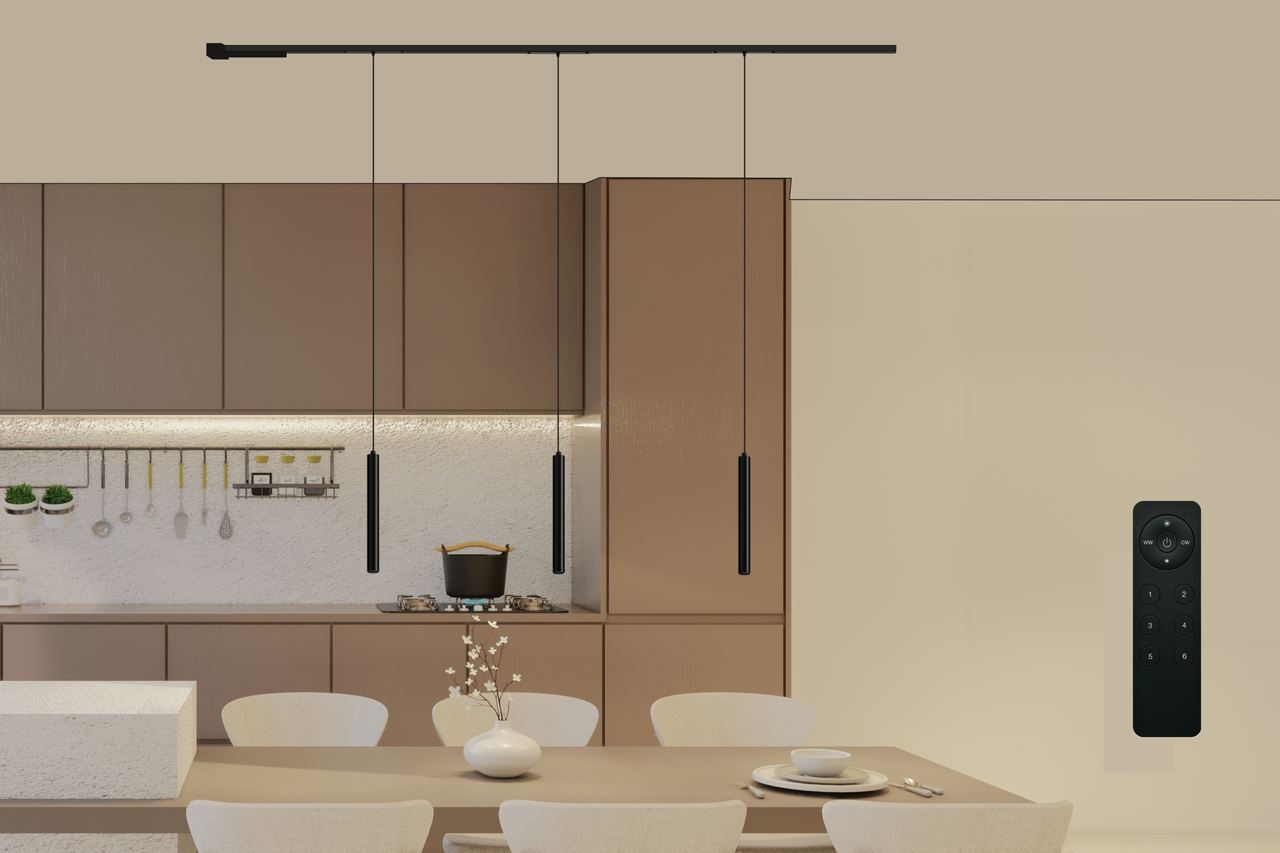 Easytrack set Dinner, zwart mat