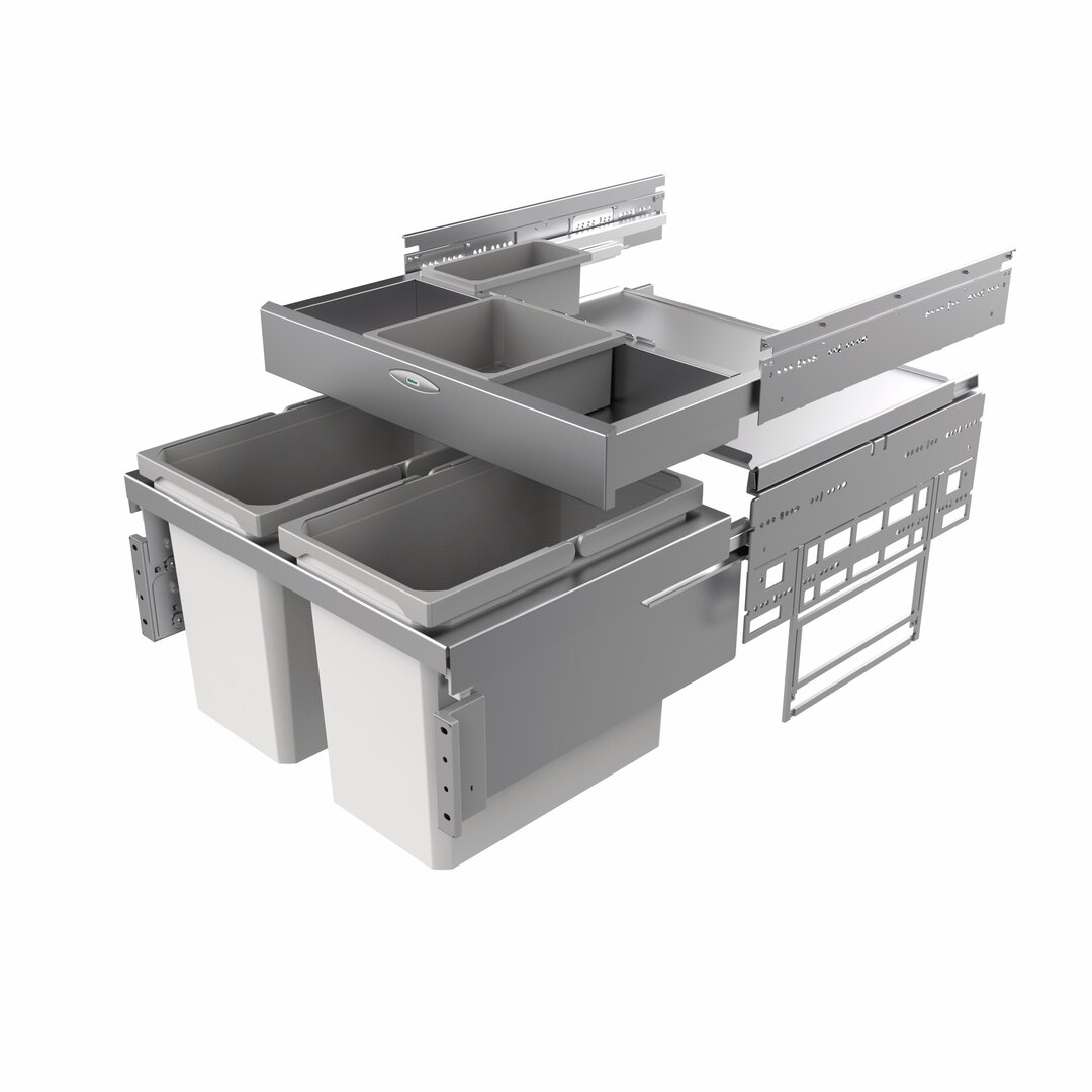 Cox® Base 360 S/600-2 avec Base-Board, gris clair, H 460 mm