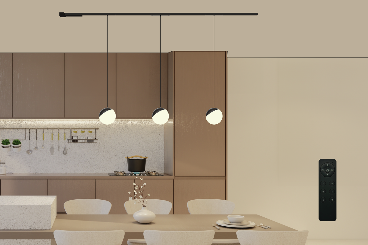 Easytrack set Dinner Plus, zwart mat