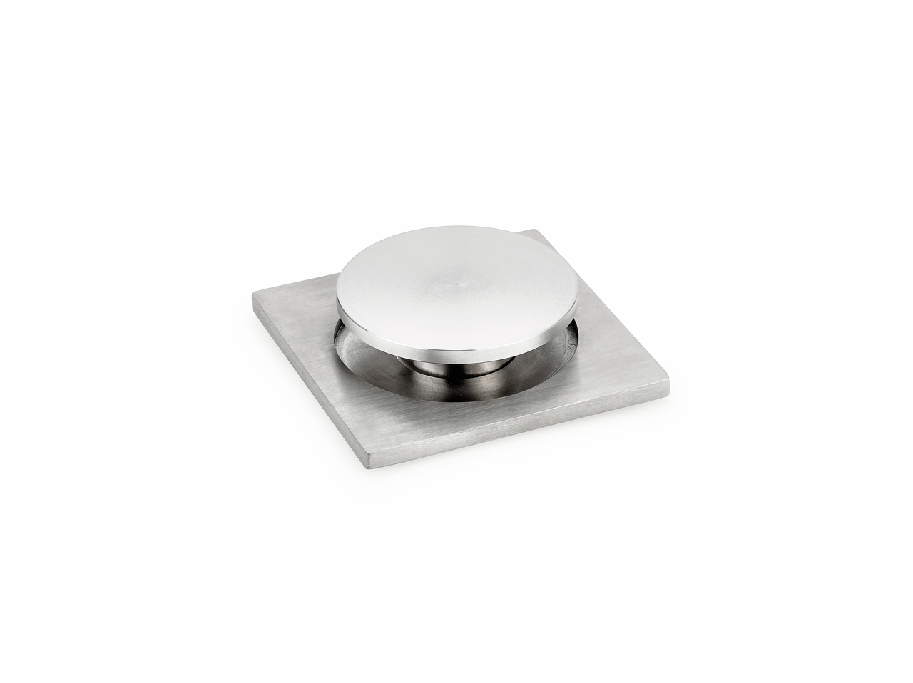  Glass adapter disk, stainless steel