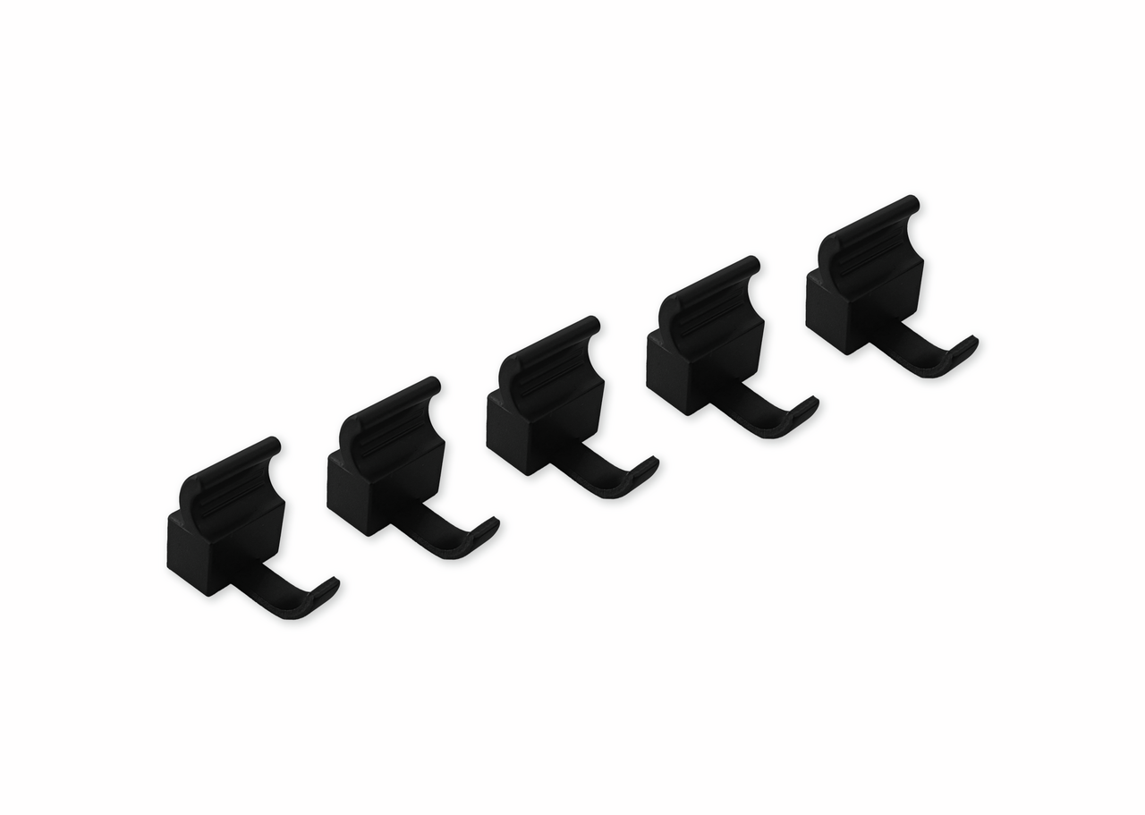 Lucento afzonderlijke, zwart, VE 5 stuks  Lucento afzonderlijke, zwart, VE 5 stuks
