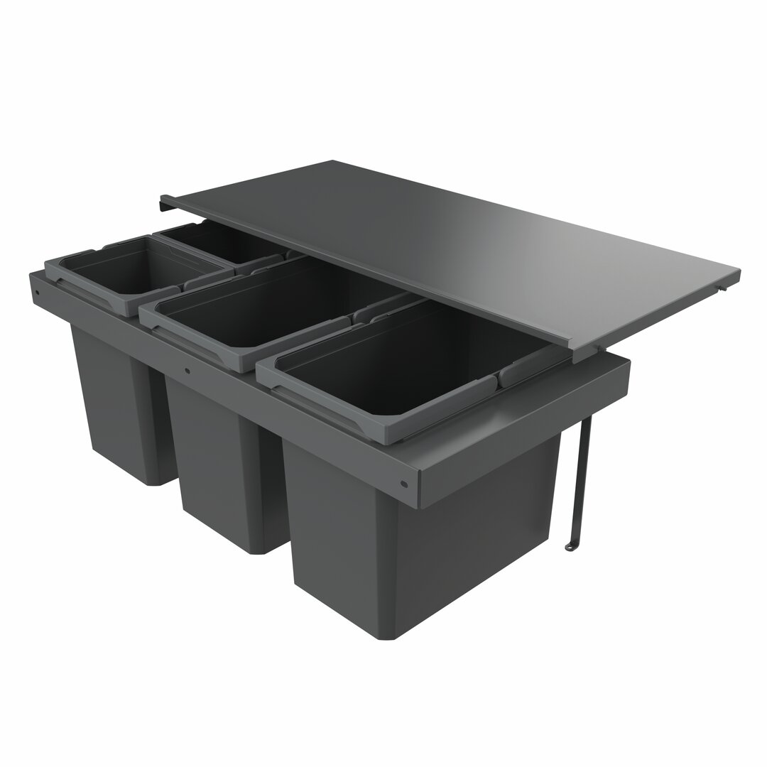 Cox Stand-UP® 350 S/900-4, without bio lid, anthracite, H 350 mm