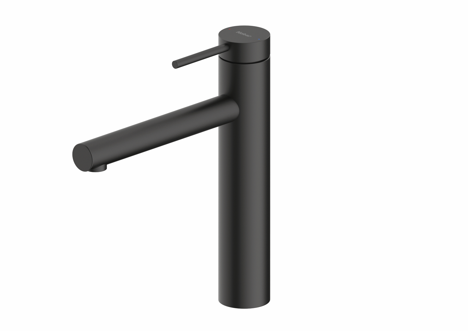 SERVIZIO Namor® 1, zwart mat, met laminaire straalregelaar, hoogdruk
