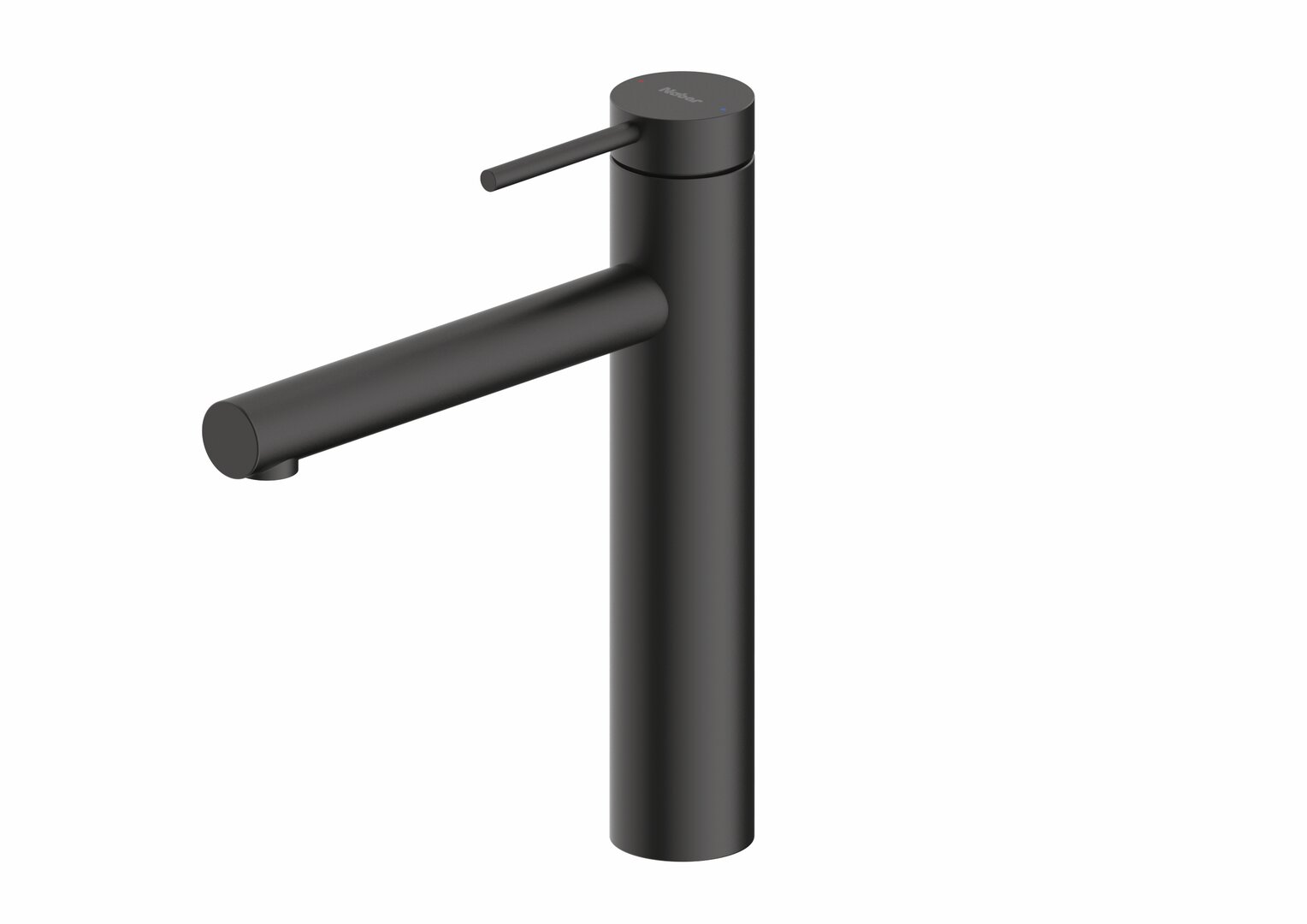 SERVIZIO Namor® 1, noir mat, avec régulateur de jet laminaire, haute pression