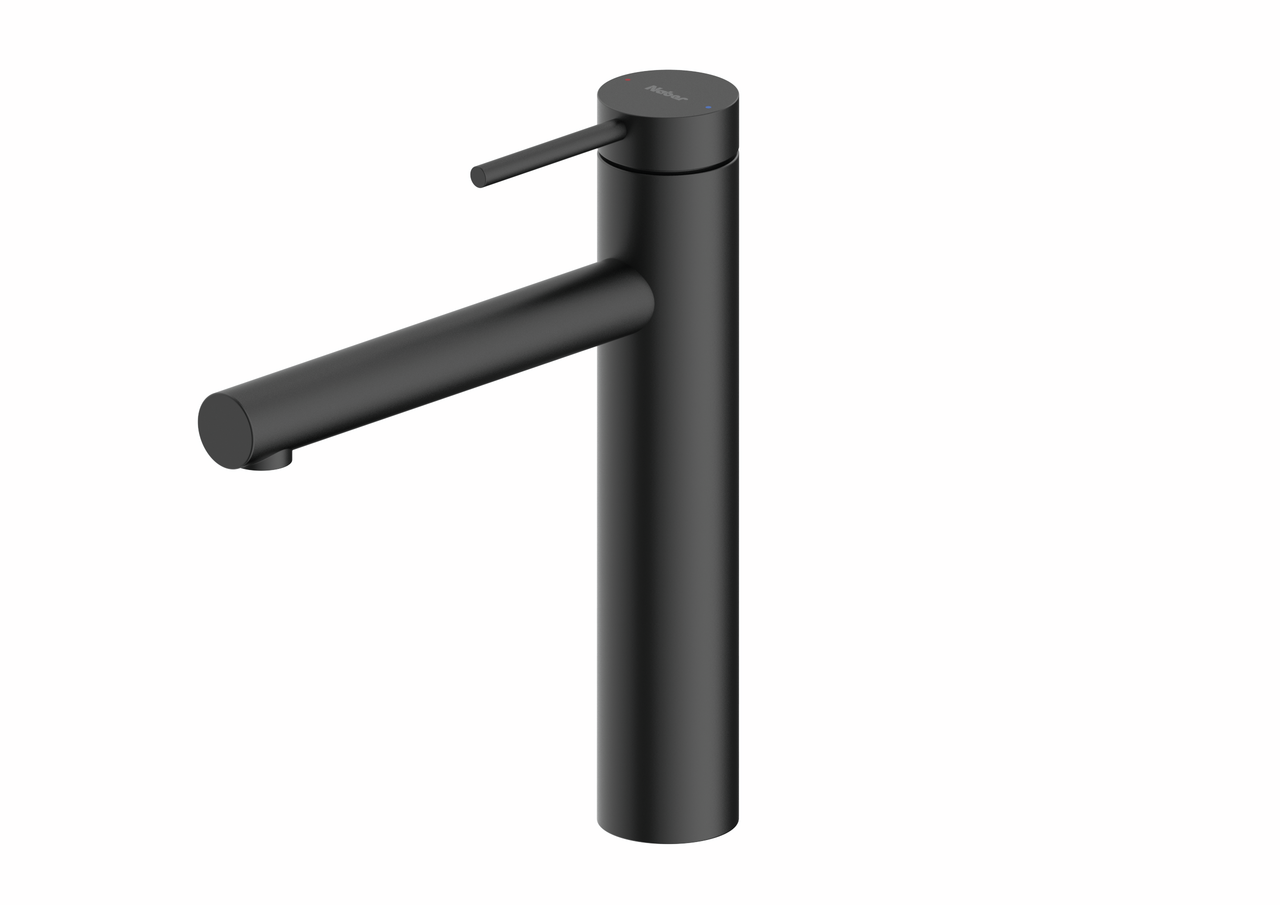 SERVIZIO Namor® 1, black matt, with laminar aerator, high pressure