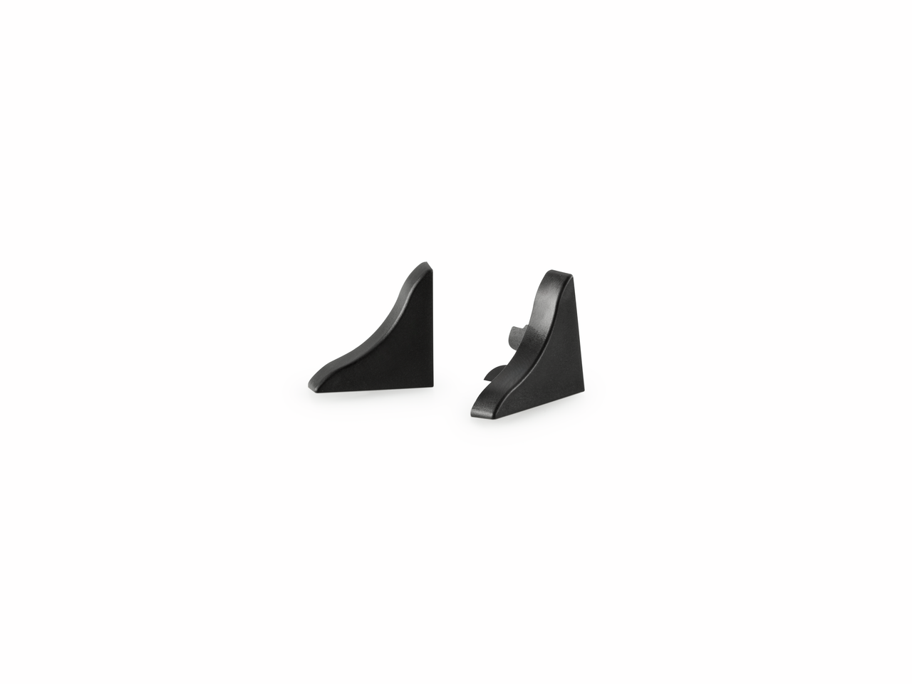 Slim Line Plus end cap universal, black