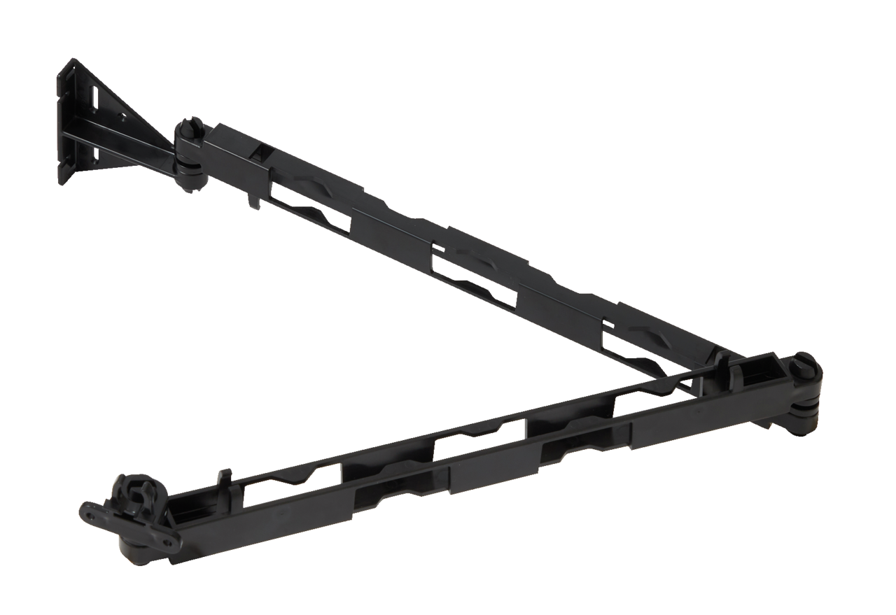 Evoline® Wing, ohne Schukosteckdose, schwarz matt