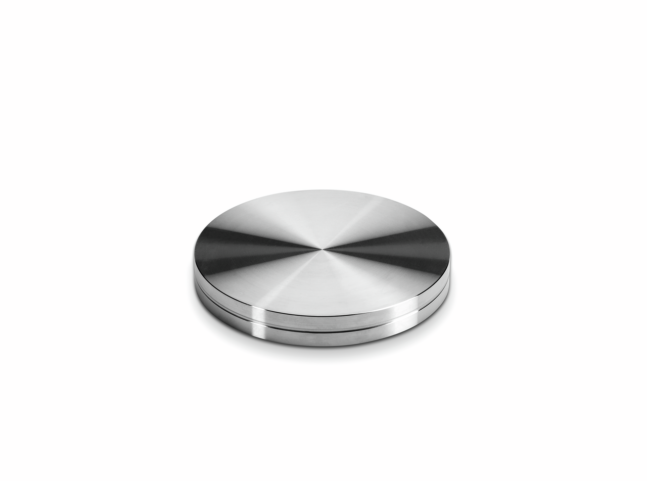 Adaptateur pour verre, acier inox, Ø 90 mm