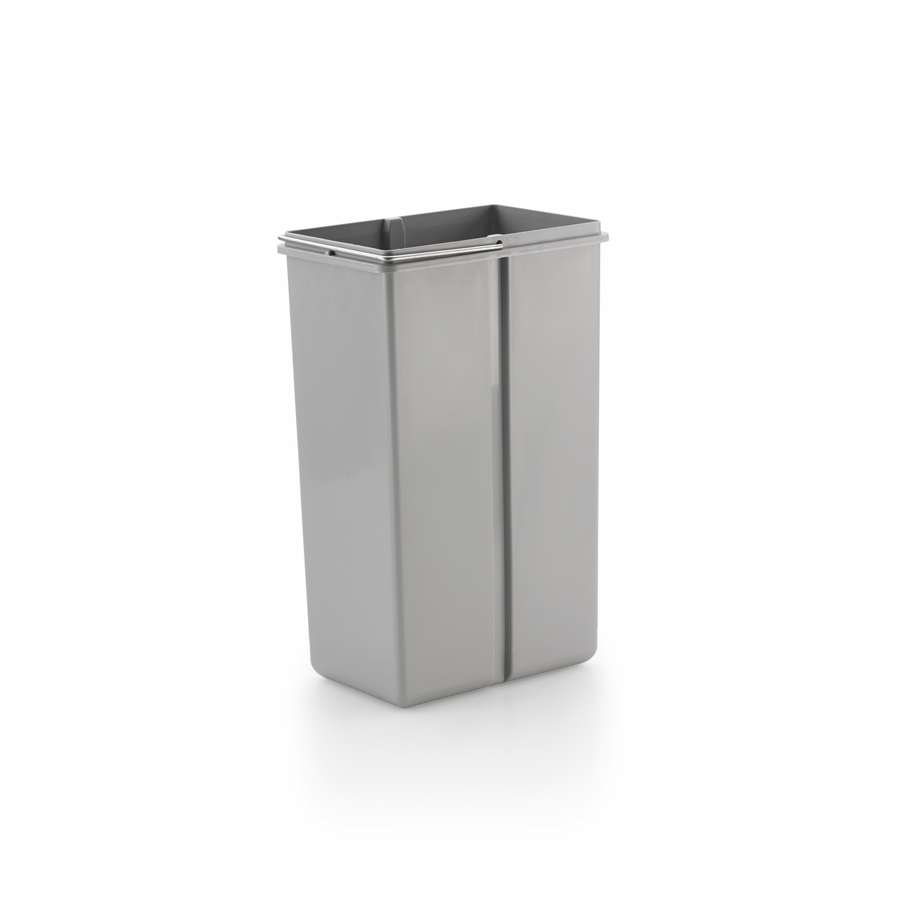 WESCO® Replacement container, aluminium grey, 10 liters