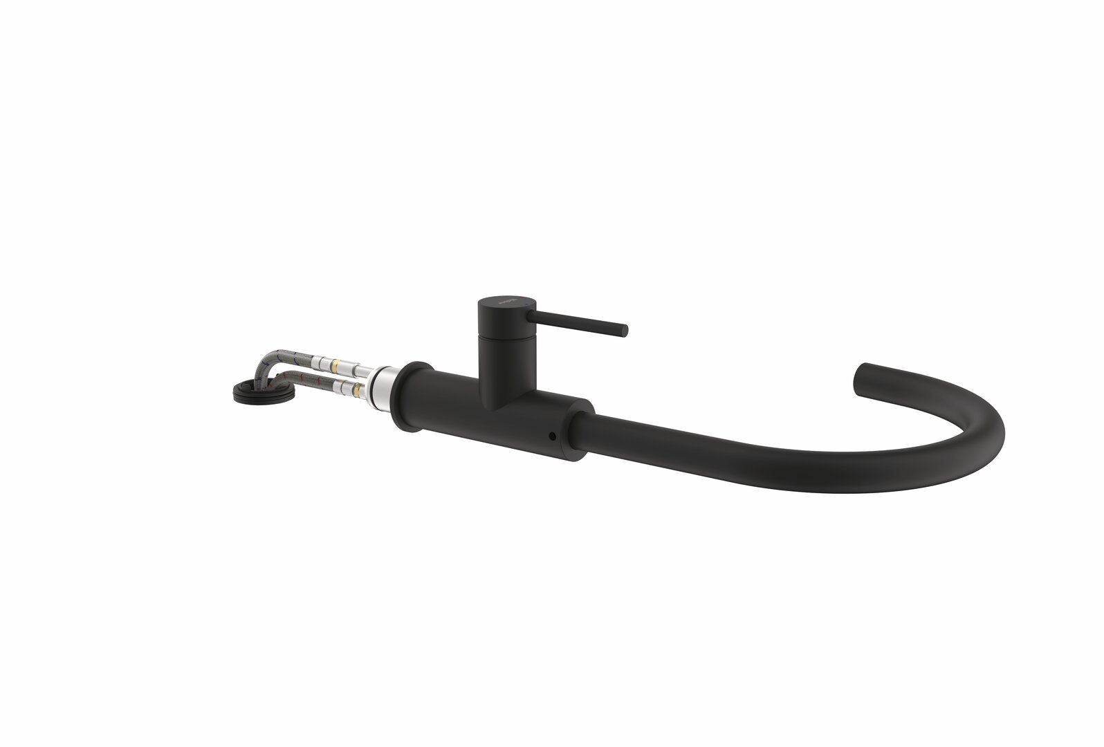 SERVIZIO Namor® 5 raamarmatuur, zwart mat, hoogdruk