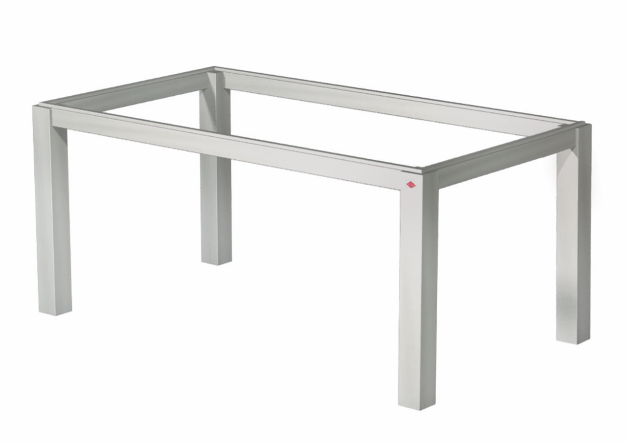 WESCO® Tischgestell 1/TG120, edelstahlfarbig gebürstet