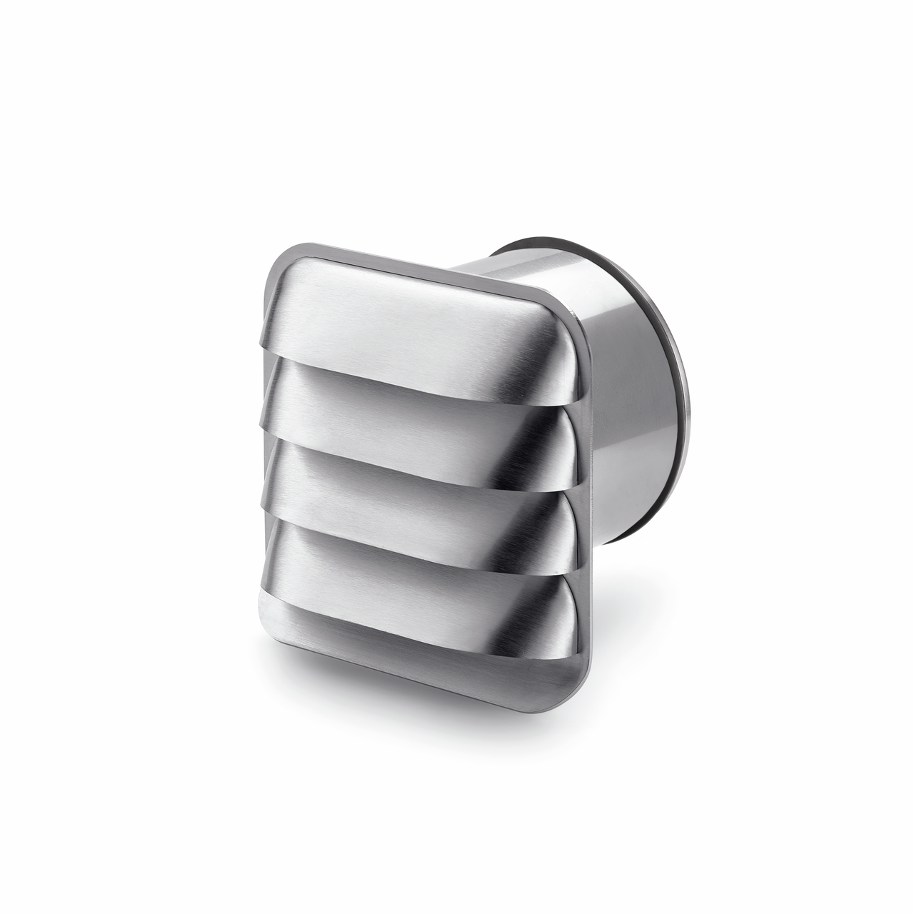 PRIME flow P-E-Jal Col persienne extérieure, Ø 150 mm, acier inox