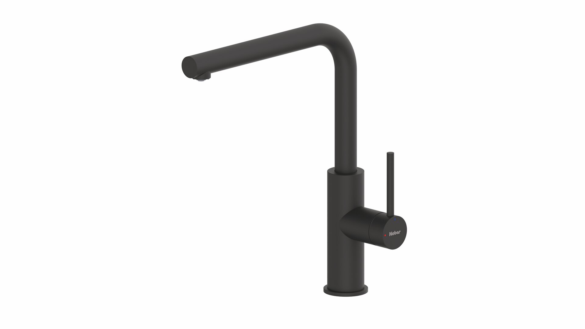 SERVIZIO Namor® 3, noir mat, sans régulateur de jet laminaire, basse pression