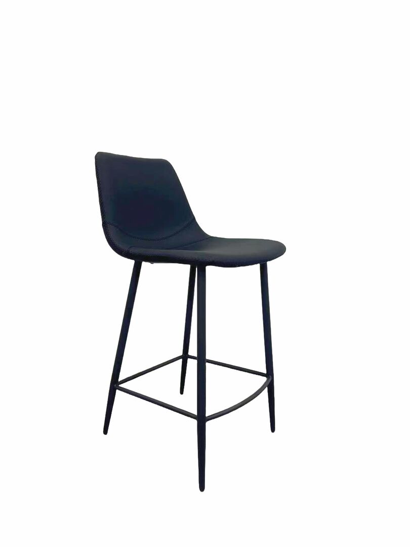 Lino 2KT, onderstel zwart mat, bekleding zwart